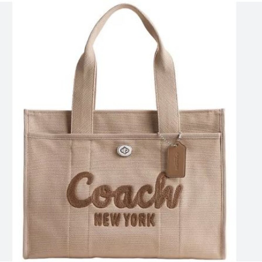 Coach Tan Tote Bag